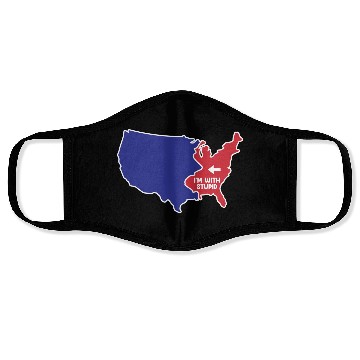Discover New Jersey US Design for patriotic New Jerseyans Face Masks