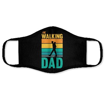 Discover The Walking Dad Retro Face Masks
