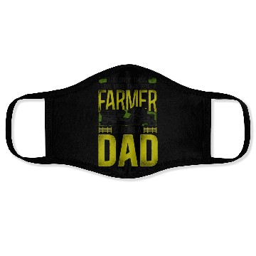 Discover Farming Farmer Dad Father Tractor Face Masks