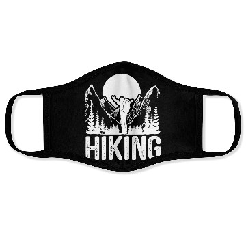 Discover Hiking Go Mountaineering Hiking Tour Hiking Day Face Masks