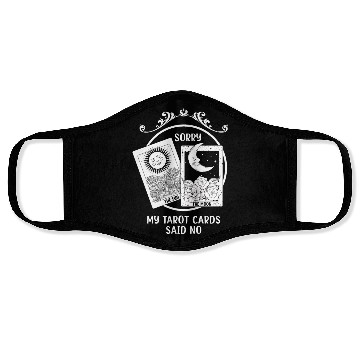 Discover Moon Sun Tarot Card Said No Halloween Face Masks