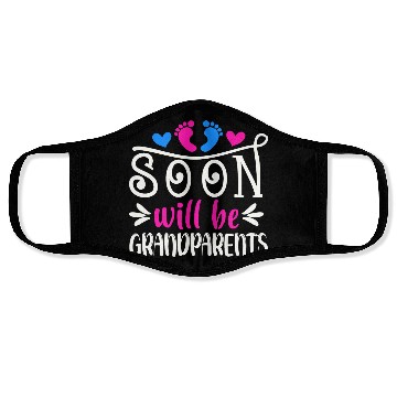 Discover We Will Soon Become Grandparents, Be Grandparents Face Masks