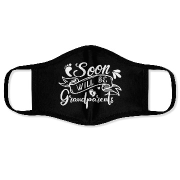 Discover We Will Soon Become Grandparents, Be Grandparents Face Masks