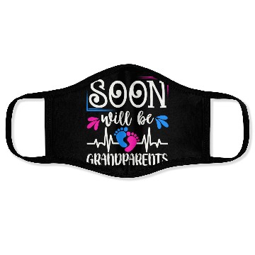 Discover We Will Soon Become Grandparents, Be Grandparents Face Masks