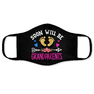 Discover We Will Soon Become Grandparents, Be Grandparents Face Masks