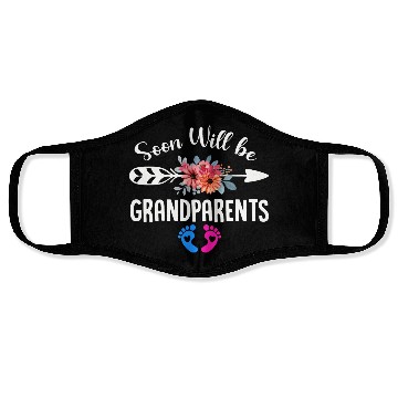Discover We Will Soon Become Grandparents, Be Grandparents Face Masks