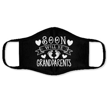 Discover We Will Soon Become Grandparents, Be Grandparents Face Masks