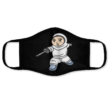 Discover Cartoon kid fencing Face Masks