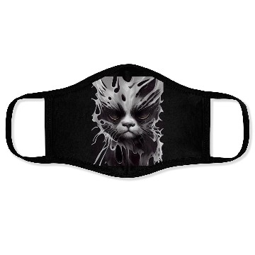 Discover Angry Cat Face Masks