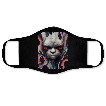 Discover Angry Cat Face Masks
