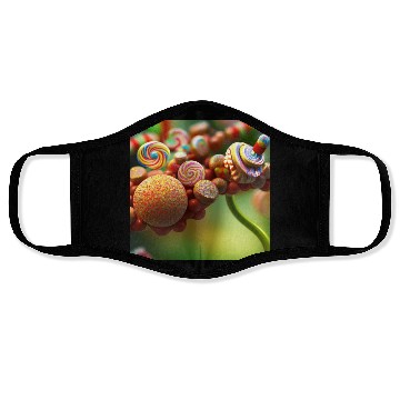 Discover A glimpse into candy land version 4 Face Masks