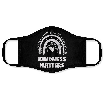 Discover Kindness Matters Orange Unity Day Anti Bullying Pr Face Masks