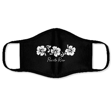 Discover Puerto Rico Hibiscus Flower Face Masks
