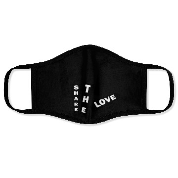 Discover Share The Love Face Masks