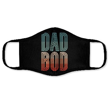 Discover Dad Bod - Funny Chubby Father Prank Surprise Face Masks