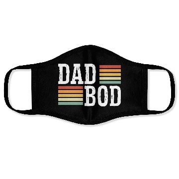 Discover Dad Bod - Funny Chubby Father Prank Surprise Face Masks