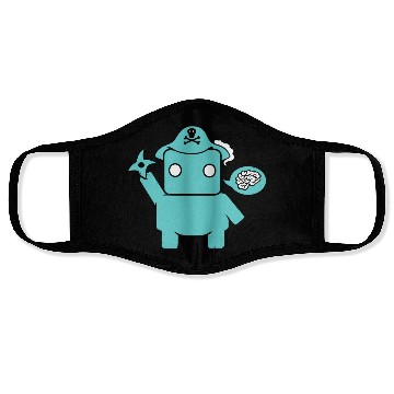 Discover Ninja Pirate Robot Zombie Face Masks