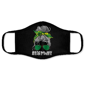 Discover Farming Farmer Girl Wife Sun Face Masks