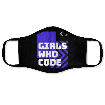 Discover GIRLS WHO CODE Face Masks