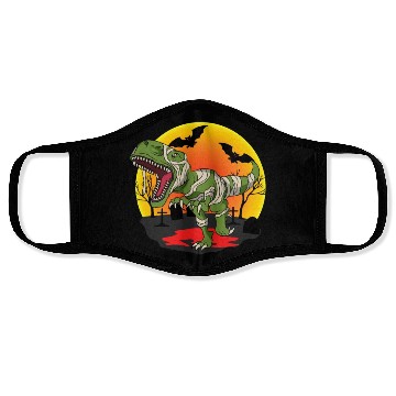 Discover Mummy T-Rex Dinosaur Trick Or Treat Halloween Face Masks