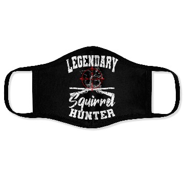 Discover Legendary Squirrel Hunter Hunting Face Masks