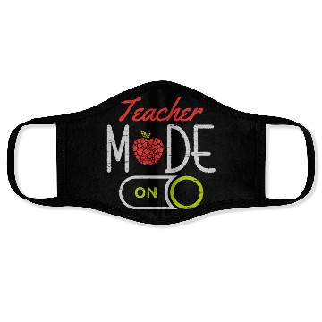 Discover Teacher Mode On University Students School Face Masks