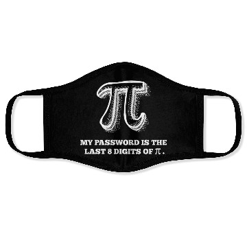 Discover Math Computer Computer Science Nerd Number Pi Face Masks