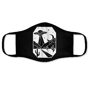 Discover You Have Abducted My Heart Funny Alien Abduction Face Masks