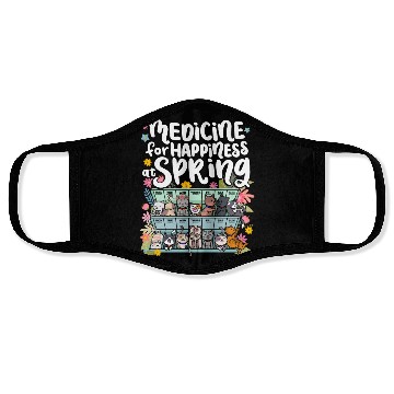 Discover Medicine For Happiness At Spring Weekdays Days Face Masks