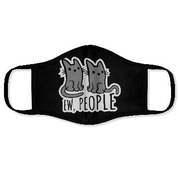 Discover pet cats ew people Face Masks