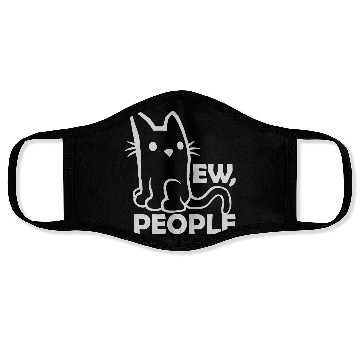 Discover pet cats ew people Face Masks