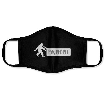 Discover Yeti quote ew people Face Masks