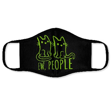 Discover pet cats ew people Face Masks