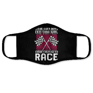 Discover Racing Face Masks, Move Over Boys Female Racer