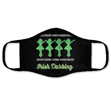 Discover Funny Irish Dabbing Feis Irish Dance Best Gift T S Face Masks