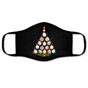 Discover Matching Christmas Pajama Golf Balls Xmas Tree Face Masks