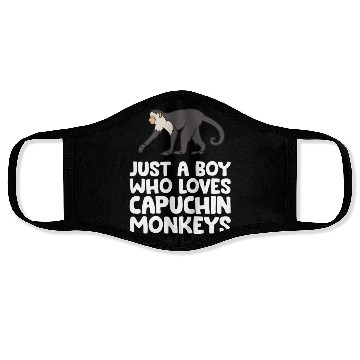 Discover Just a Boy Who Loves Capuchin Monkeys Face Masks