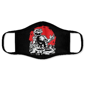 Discover Halloween Monster Line Art Werewolf Horror Face Masks