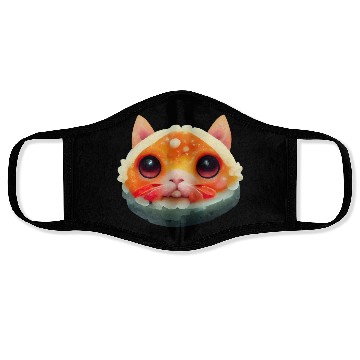 Discover Cute Sushi Cat Face Masks