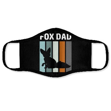Discover Fox dad Face Masks