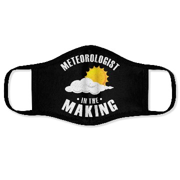 Discover Meteorologist In The Making Meteorology Storm Face Masks