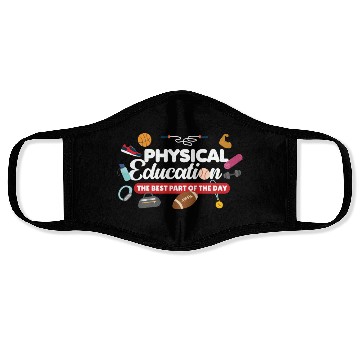 Discover Physical Teacher Phys Ed Physical Education Face Masks