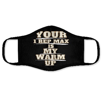 Discover gym motivation workout Face Masks