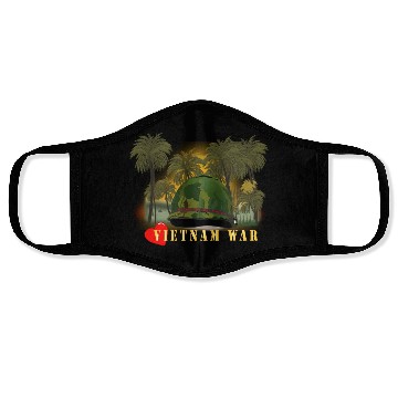 Discover Vietnam Era Helmet Cover - MELOVEYOULONGTIME GI w Face Masks