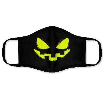 Discover Pumpkin Halloween Face Masks