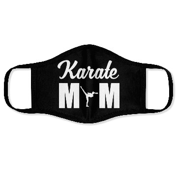 Discover Karate Mom Face Masks