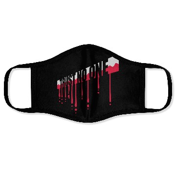 Discover trust no one quote Face Masks