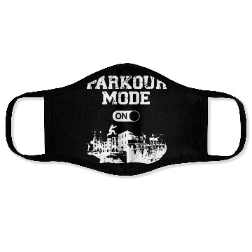 Discover Parkour Free Running Traceur Face Masks