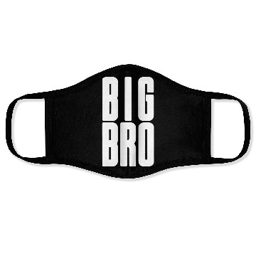 Discover Big Bro Siblings Men Kids Adult Fraternity Frat Face Masks
