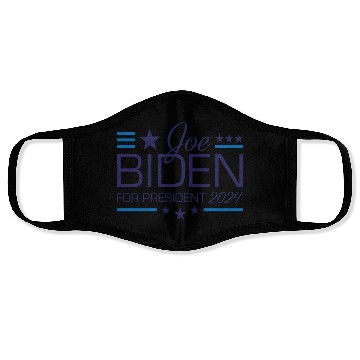 Discover Joe Biden For President 2024 Face Masks